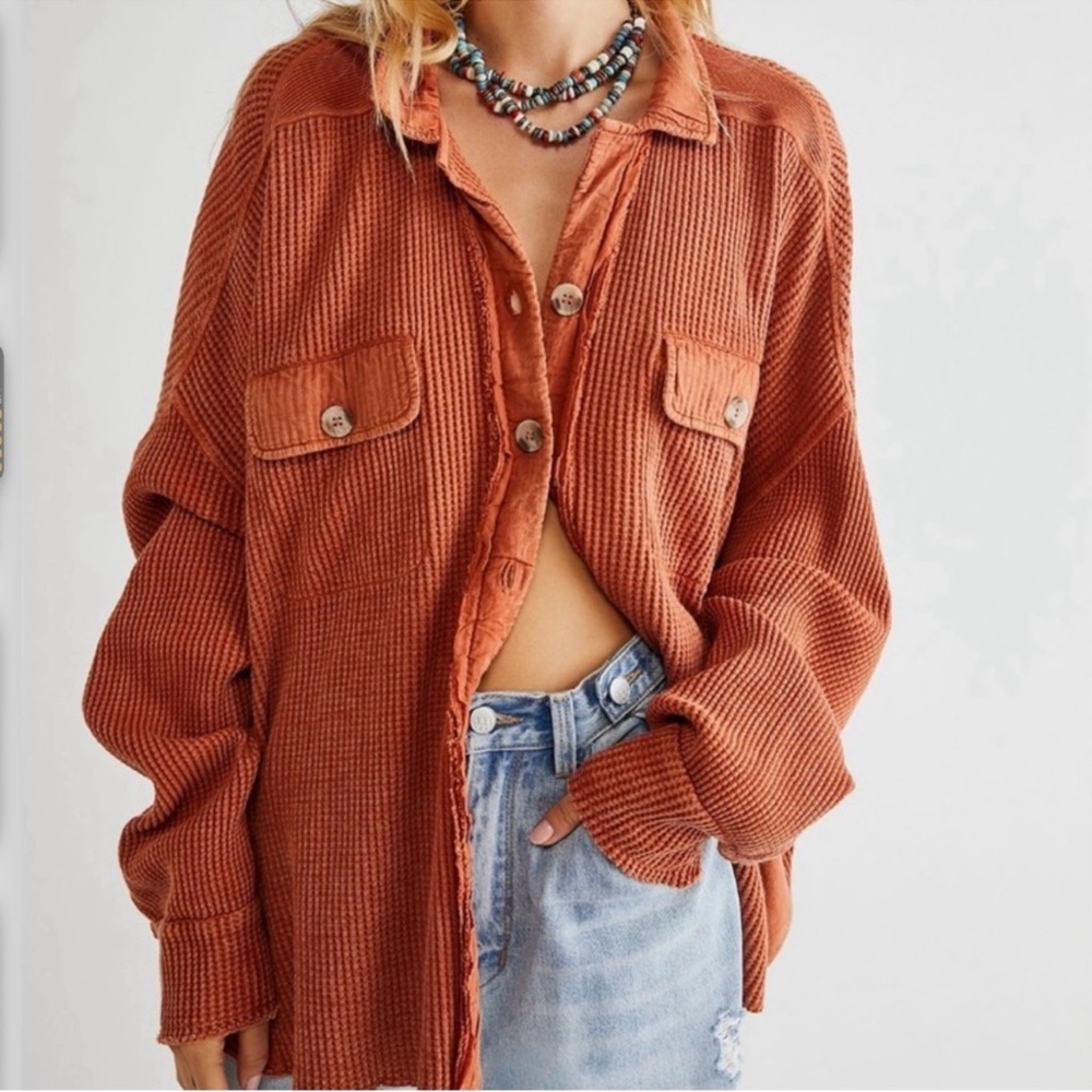 Free People ONE | Scout Shacket Jacket | Small - Picture 3 of 14